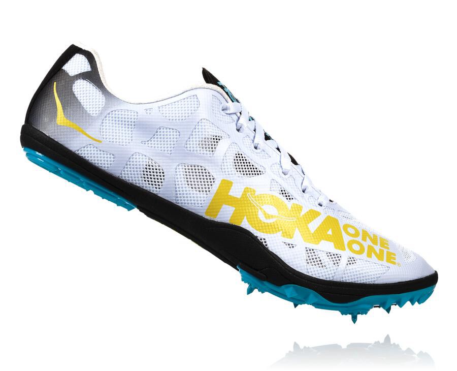 Hoka One One Spikes Mens White - Rocket X - 32987ZOJS